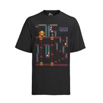 Nauja Retro Donkey Kong serija Mario Nintendo Beždžionės Žaidimas Marškinėliai Vyrams 1 Up Lygis M