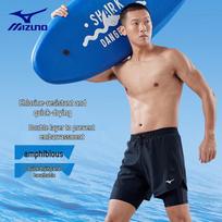 Mizuno Men's Anti-Exposure Double-Layer Swim Trunks N2CB3122 M