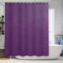 Violetinio Audinio Dušo Užuolaida Vandeniui Atsparus Vonios Įklotas Namų Vonios Kambario Dekoras Modernus Dizainas, Lengvas Montavimas W60H190(CM)-1 Pcs blue