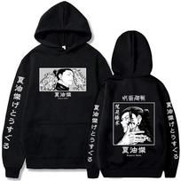 Karštas anime Jujutsu Kaisen Suguru Geto Megztiniai Anime Megztiniai Vyriški Megztiniai Moteriški Laisvalaikio Harajuku Gatvės apranga Megztiniai Sudaderas S juoda