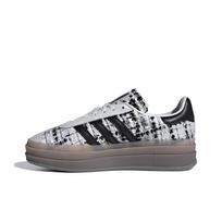 Adidas  Gazelle Bold Tweed - White Gum Women Sneakers White-Tine Core-Black Silver-Metallic JP5673 36⅔