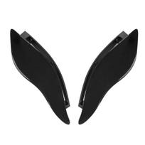 Motociklo priekinis stiklas Šoninis sparnas Reguliuojamas Batwing priekinis aptakas Oro deflektorius Harley Touring Electra Street Tri Glide CVO 14-22 juoda