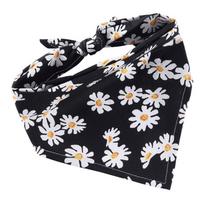 Fashion Dog Triangle Bandanas Animal Pattern Pet Triangle Scarf Adjustable Soft Bibs For Small Medium Large Dog Pet Accessories L