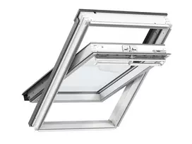 Stoglangis VELUX GGL UK10 2070, matmenys 134 x 160cm, baltas