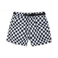 Vans Chequered Austi Laisvalaikio Tiesaus Kirpimo Šortai Moteriški Šortai Juodi VN0A5DTQYS3 L