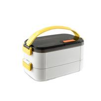 Stainless Steel Portable Insulated Lunch Box Sealed Design Food Snacks Box  Tableware Style B