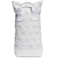 Adidas Originals Issey Miyake Bendradarbiavimas Poliesterio Kuprinė su Dvigubu Dirželiu Įprastas Unisex Grynbalta Adidas BJ9562 gryna balta spalva