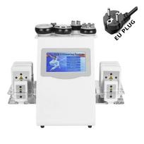 Machine de minceur, technologie RF sous vide, cavitation ultrasonique, bougie de l'UE (220V)