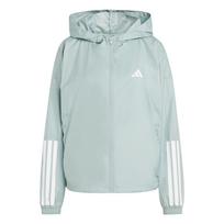 Adidas Hyperglam Vėjo striukė Atspari vandeniui Sportinė Fitneso su gobtuvu ilgomis rankovėmis striukė Moteriškos striukės KC7654 S