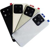 for Xiaomi 13 Back Cover Housing Door Rear Battery Cover Chassis with Camera Lens + Glue Smartphone Repair Parts (Green) Black