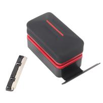 Žuvų bakelio stiprus magnetinis valymo šepetėlis Ergonomiškas akvariumo stiklo dumblių magnetas Valymo įrankis su M, Suitable for 6mm/0.2in Glass