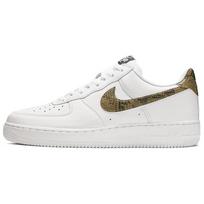 Nike Air Force 1 Low Retro Prm Qs Snake Print Comfortable Durable Low Top Sneakers Unisex Sneakers White AO1635-100-2024 43