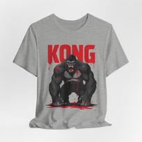 Kong Graphic T-Shirt - Rugged Gorilla Design Unisex Tee for Bold Street Style S
