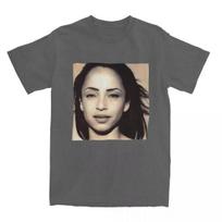 Men's T-Shirt The Best of S-Sade Adu Vintage Cotton Tee Shirt Short Sleeve T Shirt Crew Neck Clothing Party Summer Cool T-shirt S