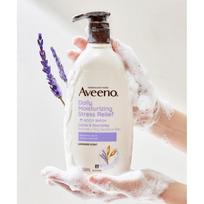 Aveeno Daily Stress Relief Body Wash 532ml X2 NONE