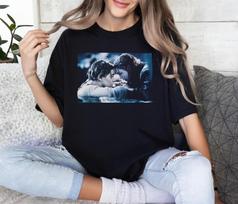 Titaniko Marškinėliai, Niekada Nepaleisiu, Titaniko Marškinėliai, Leonardo DiCaprio, Kate Winslet Unisex Marškinėliai M