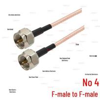 F-Type 90° Male-Female DVB-T HDTV Satellite RG179 Cable