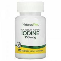 Nature's Plus- Potassium Iodide, 150 mcg, 100 Tablets