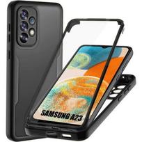 Protective case - BOOLING - for Samsung A23 5G - Shockproof - Black border - Semi-rigid juoda