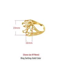 DIY Inlaid Beeswax Jadeite Jade Ring Holder for Men and Women Fashion Accessories