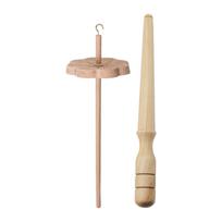 Drop Spindle Weaving Spindle Sewing Projects DIY Crafts Supply Yarn Spinner Wheel Hand Carved for Woven Felting Crochet Knitted