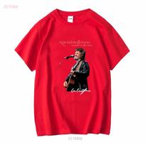 New Kris Kristofferson Guitar T Shirt Black All Size TMB2292 long or short sleeves vintage Washed Slightly Stretched S