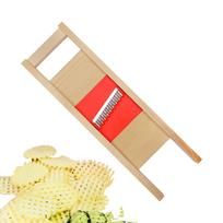 Potato Slicer Wavy Food Mandoline Slicer Stainless Steel Potato French Fry Cutter Slicer Vegetable Slicer Kitchen Gadgets China Mainland