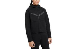 Nike Girls Tech Fleece Hoodie Black/Black CZ2570-010 XL