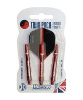 Dart Shaft - Flight Set Harrows Twin Pack Medium - Red