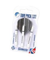 Dart Shaft - Flight Set Harrows Twin Pack Medium - White