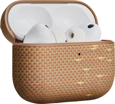 Pitaka Aramid Fiber Magnetic dėklas, Golden Glint – AirPods Pro 3