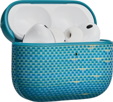 Pitaka Aramid Fiber Magnetic dėklas, Lucid Blue – AirPods Pro 3