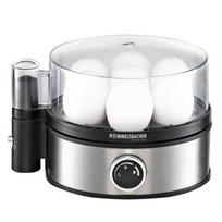 Rommelsbacher ER 400 egg cooker, 7 eggs, 400 W. Black, stainless steel, transparent