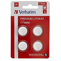 Verbatim Baterijas Verbatim CR2032 Premium Lithium 4-Pack 49533V