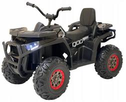 Vienvietis vaikiškas elektromobilis Quad ATV Desert, Juodas