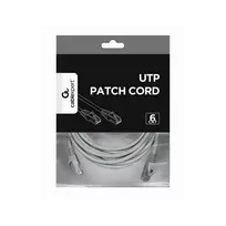 CABLEXPERT UTP Cat6 Patchcord Kabelis | Grey, 5 m
