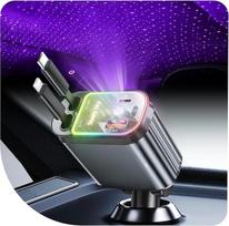 "Aimtel" patobulintas "Starlight" ištraukiamas automobilinis 69 W įkroviklis Cigarečių žiebtuvėlio USB adapteris Automobilinis USB C cigarečių žiebtuvėlis, suderinamas su "iPhone 17/17 Pro Max/16/15/14/AirPods/Galaxy S25/Google Pixel 9