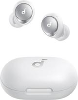 "Anker Space A40" belaidės ausinės, automatinis triukšmo slopinimas iki 98 %, 50 val. atkūrimas, aukštos kokybės garsas, patogus dizainas, programėlių valdymas, "Bluetooth" ausinės, skirtos mėgautis muzika (baltos spalvos)