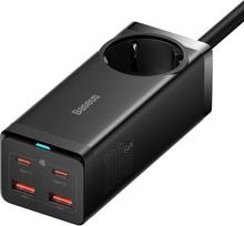"Baseus Gan3 Pro" įkroviklis 2 x USB + 2 x USB-C + 100 W lizdas