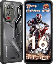 "Blackview Fort 5" lauko išmanusis telefonas "Android 16", 248 g/10,7 mm itin plonas išmanusis telefonas, 6,78'' 120 Hz, 108 MP+50 MP+13 MP vaizdas, 36GB+256GB/2 TB lauko išmanusis telefonas, MTKG100, IP69K/ NFC/700 nitų