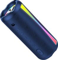 "Bluetooth" garsiakalbis, "Music Box Bluetooth 5.4", belaidis garsiakalbis, RGB šviesa, TWS poravimas, IPX7 atsparus vandeniui, 20 W garsus stereofoninis garsas, 20 nešiojamųjų lauko garsiakalbių pakuotė kelionėms, sportui, vakarėliams, mėlyna