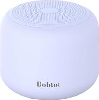 "Bobtot" nešiojamasis "Bluetooth" garsiakalbis, belaidis vandeniui atsparus garsiakalbis su garsiu stereofoniniu garsu, 15 val. atkūrimo laikas, įkraunama baterija, įmontuotas mikrofonas su dirželiu (violetinės spalvos)