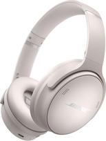 "Bose QuietComfort SC" belaidės ausinės su mikrofonu ir triukšmo slopinimu, "Bluetooth" ausinės per ausis, slopinančios triukšmą, iki 24 valandų veikianti baterija, su minkštu dėklu, dūmų baltos spalvos