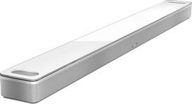 "Bose Smart Ultra Soundbar" su "Dolby Atmos Plus Alexa", belaidė "Bluetooth" dirbtinio intelekto erdvinio garso sistema televizoriams, balta
