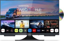 "Cello C2425WSF Trav" 24 colių "Smart/DVD Camping Travel TV" Integruotas DVD grotuvas be rėmelio Trigubas imtuvas "Bluetooth" "WebOS" LG Ideal para Autocaravana Camión Hecho en Europa [2025]