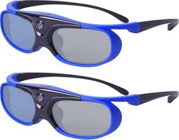 "Cocar" 3D akiniai "Active Shutter 3D DLP Link" įkraunami 3D akiniai, skirti "Acer" "ViewSonic" "BenQ" "Optoma" "Philips" "Panasonic" "Vivitek" "Dell" "Jmgo" "Cocar" "Cocar" 3D projektoriai mėlyni