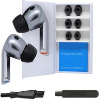 "Comply" aukščiausios kokybės putų ausų kištukai, suderinami su "Samsung Galaxy Buds3 Pro", dydis S/M/L, nauja 2025 m. versija su valymo įrankiu, juoda, 3 poros, pagaminta JAV