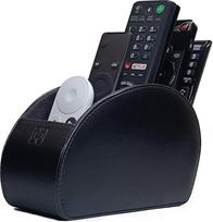 "Connected Essentials" nuotolinio valdymo pulto laikiklis CEG10 Black, juodas, skirtas televizoriaus, DVD, "Blu-Ray" nuotolinio valdymo pulteliams laikyti, 5 skyriai
