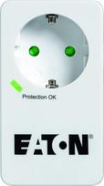 "Eaton" kelių lizdų / apsaugos nuo žaibo dėžutė 1 DIN 1 maitinimo blokas su apsauga nuo viršįtampių (Schuko lizdas) - balta ir juoda (PB1D)