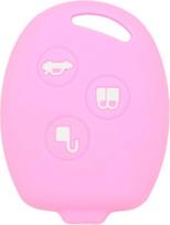 "Fassport" silikoninis dangtelis, tinkantis FORD 3 mygtukų nuotolinio valdymo pulteliui CV2707 Pink